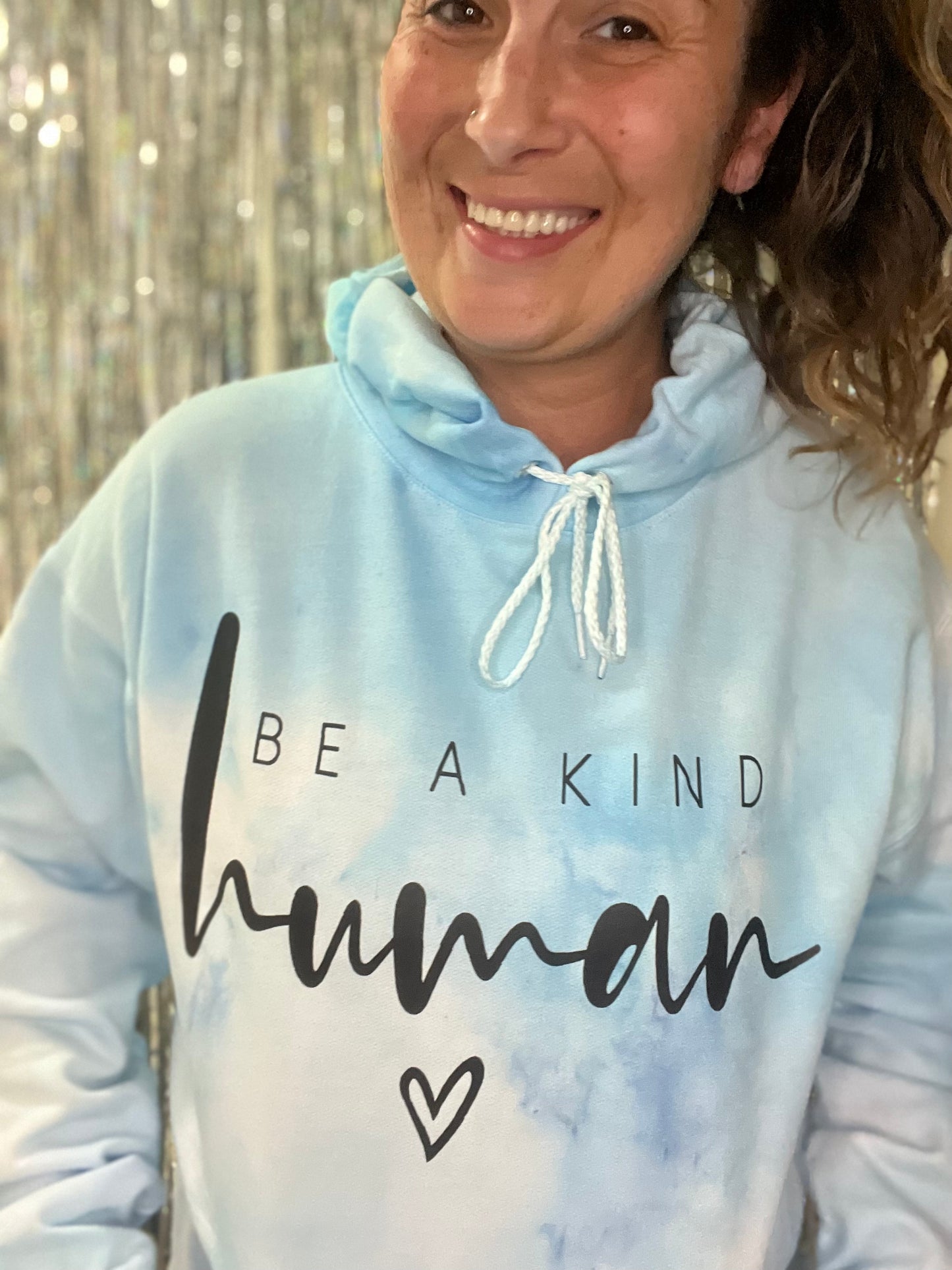 Be A Kind Human Hoodie Multi-Color