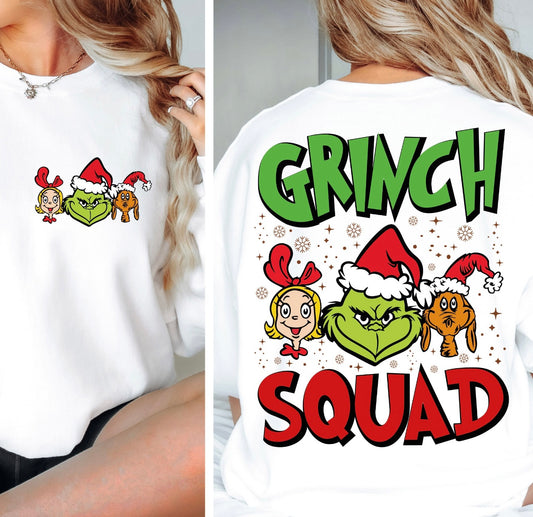 Grinch Squad Sweater