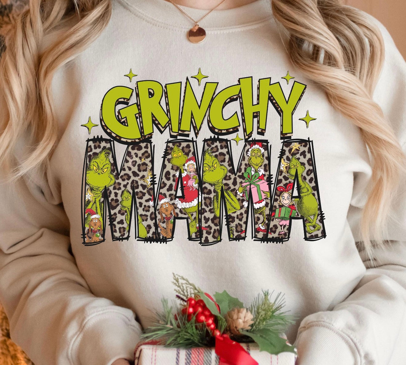 Grinchy Mama Sweater